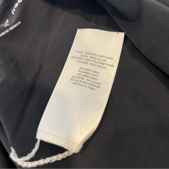 Aritzia Wilfred Free Faux Leather Leggings Black - Picture 6 of 6